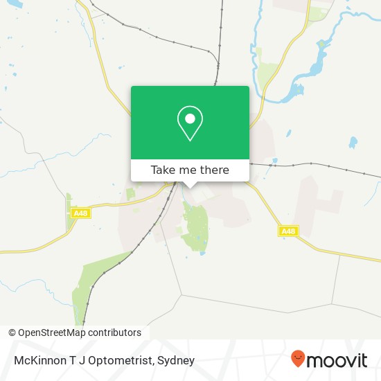 Mapa McKinnon T J Optometrist