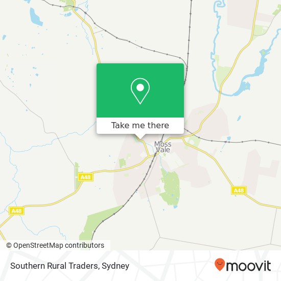 Mapa Southern Rural Traders