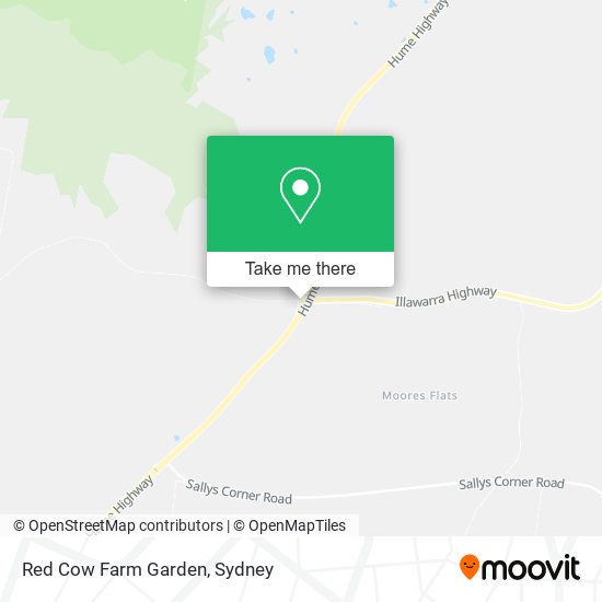 Red Cow Farm Garden map