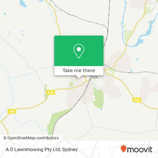 A D Lawnmowing Pty Ltd map