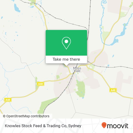 Knowles Stock Feed & Trading Co map