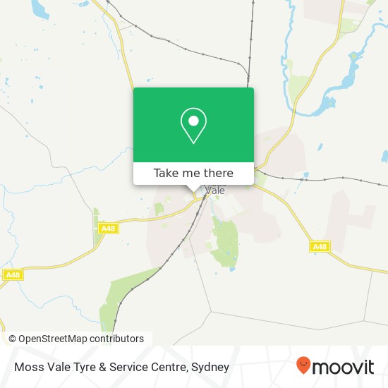 Moss Vale Tyre & Service Centre map