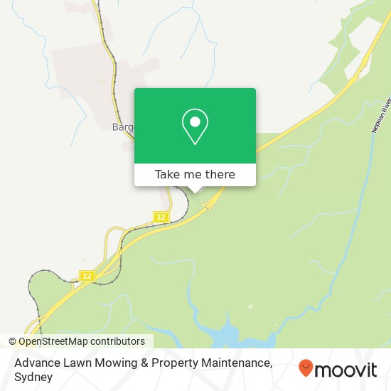 Advance Lawn Mowing & Property Maintenance map