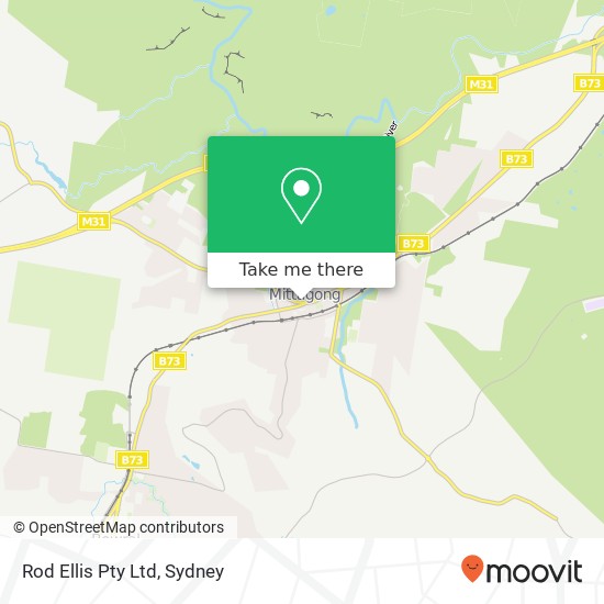 Rod Ellis Pty Ltd map