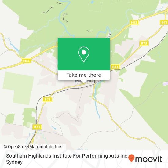 Southern Highlands Institute For Performing Arts Inc map