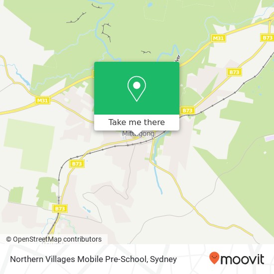 Northern Villages Mobile Pre-School map