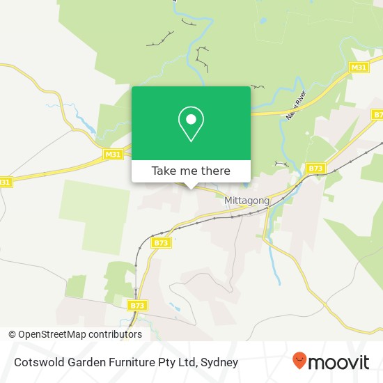 Cotswold Garden Furniture Pty Ltd map