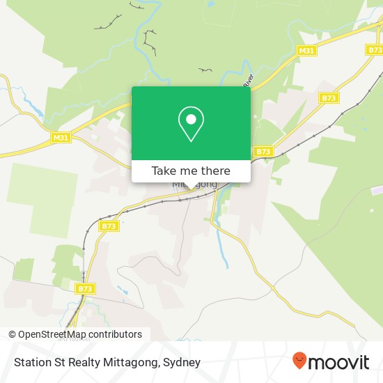 Station St Realty Mittagong map