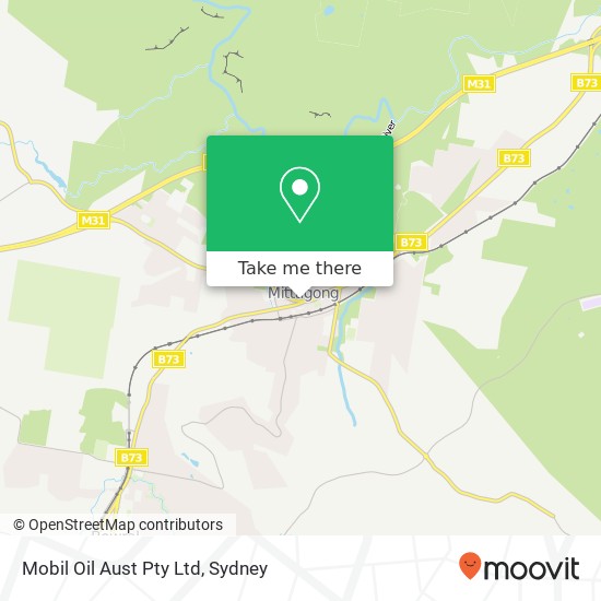 Mapa Mobil Oil Aust Pty Ltd