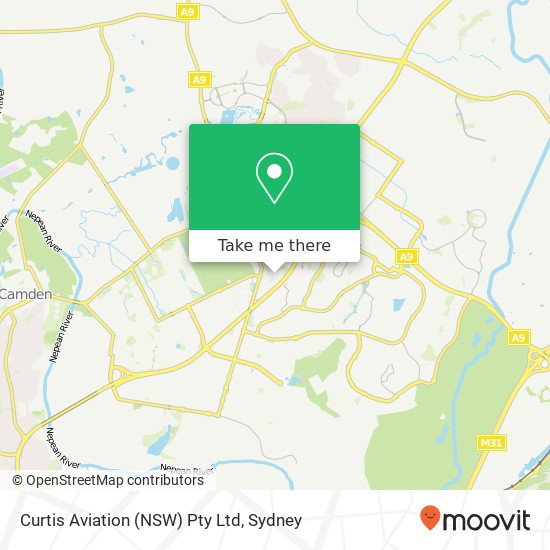 Curtis Aviation (NSW) Pty Ltd map