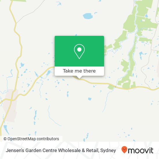 Jensen's Garden Centre Wholesale & Retail map