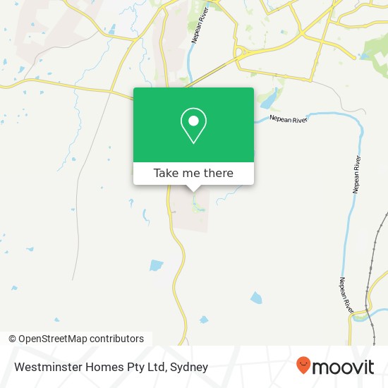 Westminster Homes Pty Ltd map