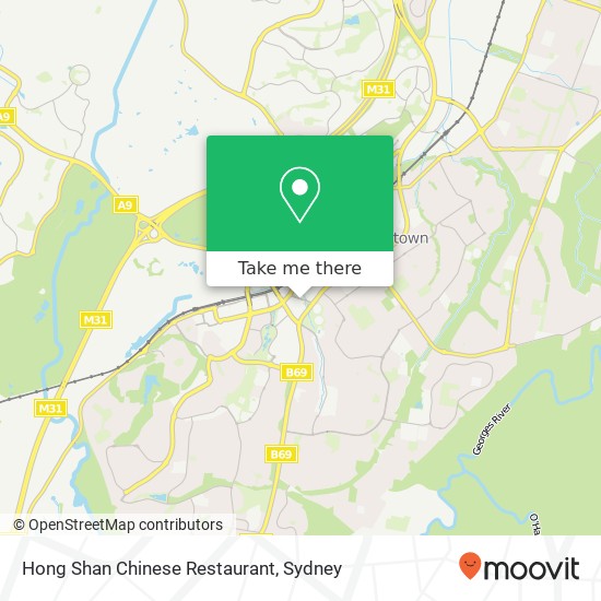 Hong Shan Chinese Restaurant map