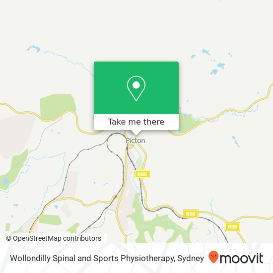 Wollondilly Spinal and Sports Physiotherapy map