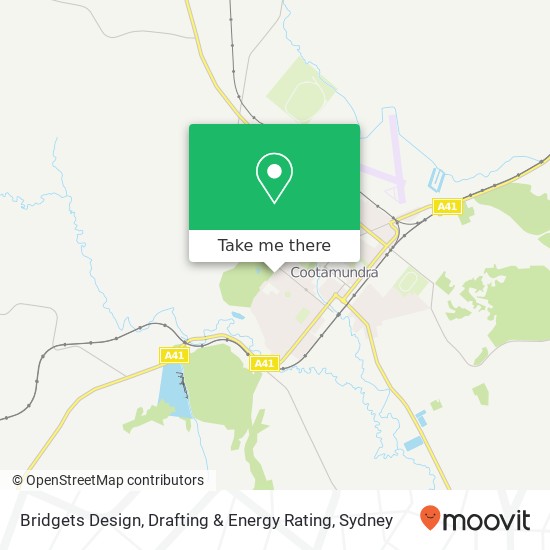 Mapa Bridgets Design, Drafting & Energy Rating