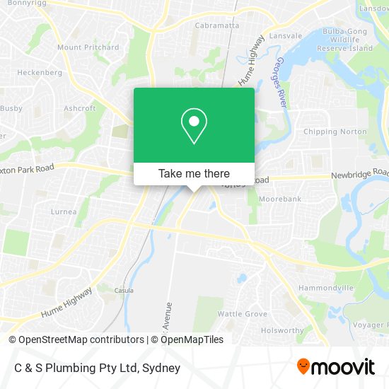 C & S Plumbing Pty Ltd map