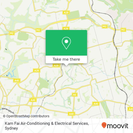 Mapa Kam Fai Air-Conditioning & Electrical Services