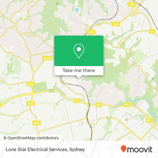 Lone Star Electrical Services map