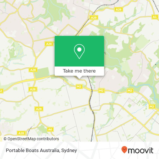 Mapa Portable Boats Australia