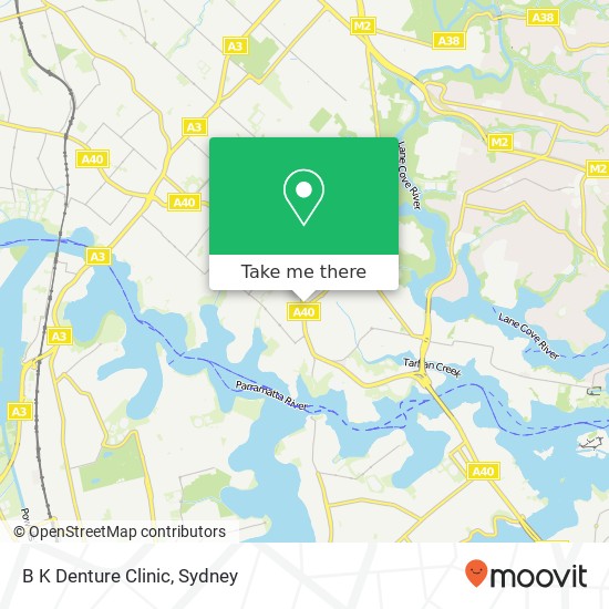 B K Denture Clinic map