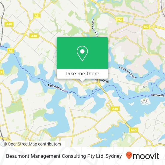 Beaumont Management Consulting Pty Ltd map