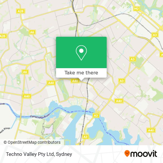 Techno Valley Pty Ltd map