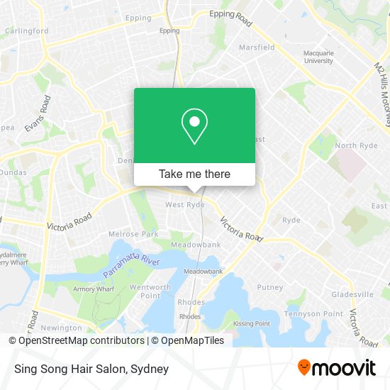 Sing Song Hair Salon map