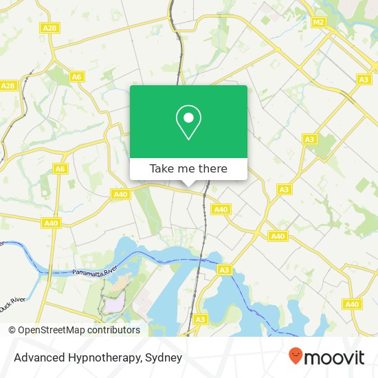 Advanced Hypnotherapy map