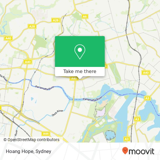 Mapa Hoang Hope