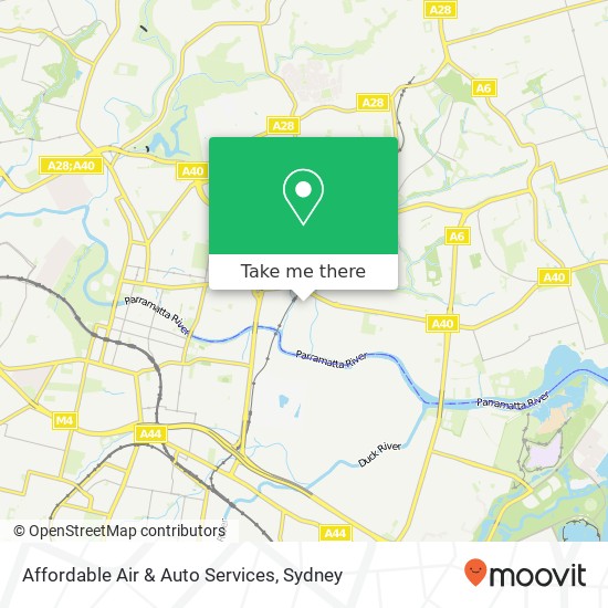 Affordable Air & Auto Services map