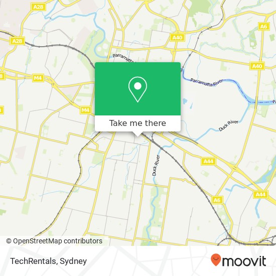 TechRentals map