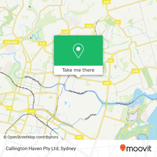 Callington Haven Pty Ltd map