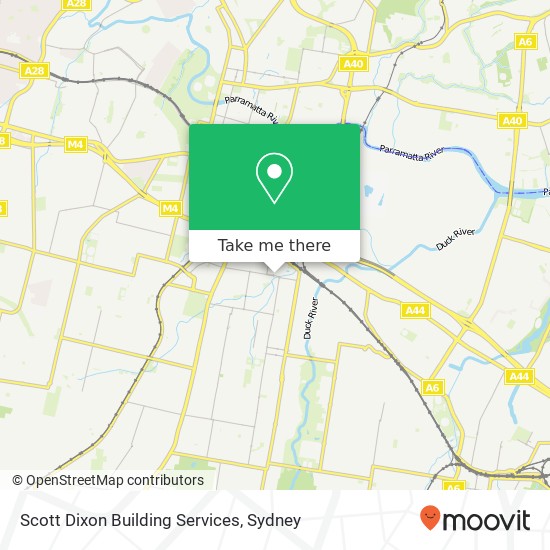 Scott Dixon Building Services map