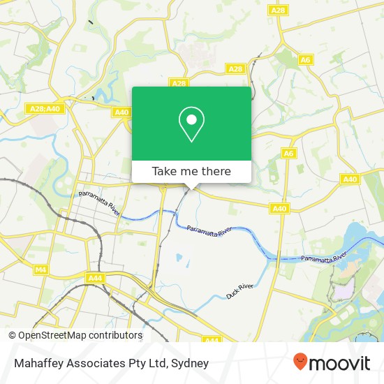 Mahaffey Associates Pty Ltd map