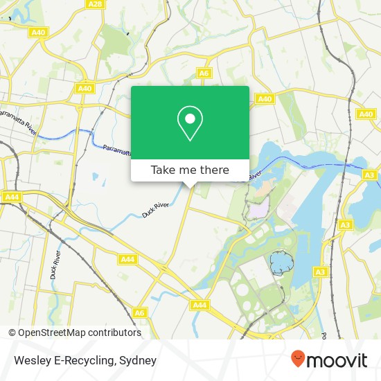 Wesley E-Recycling map