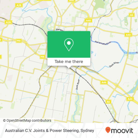 Australian C.V. Joints & Power Steering map