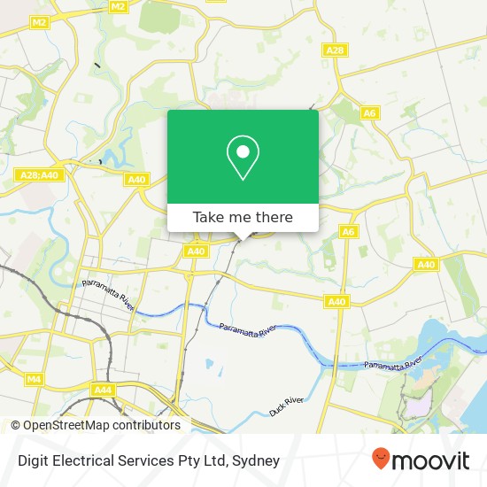 Digit Electrical Services Pty Ltd map