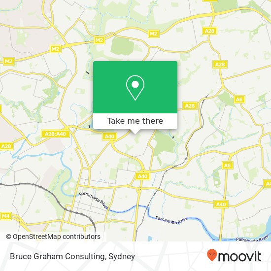 Bruce Graham Consulting map