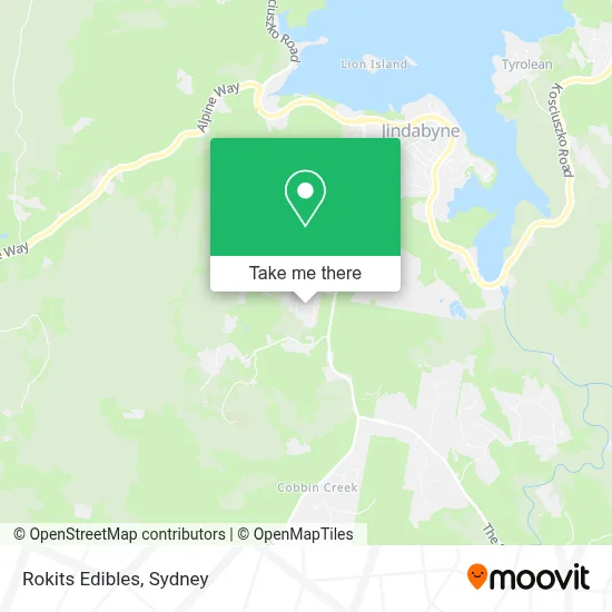 Rokits Edibles map