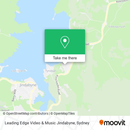 Leading Edge Video & Music Jindabyne map
