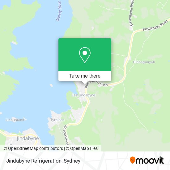 Jindabyne Refrigeration map