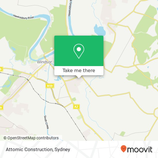 Attomic Construction map