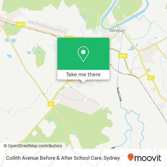 Collith Avenue Before & After School Care map