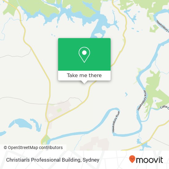 Christian's Professional Building map