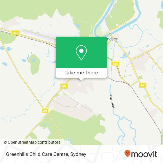 Greenhills Child Care Centre map