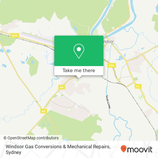 Windsor Gas Conversions & Mechanical Repairs map