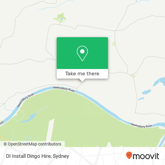 Mapa DI Install Dingo Hire