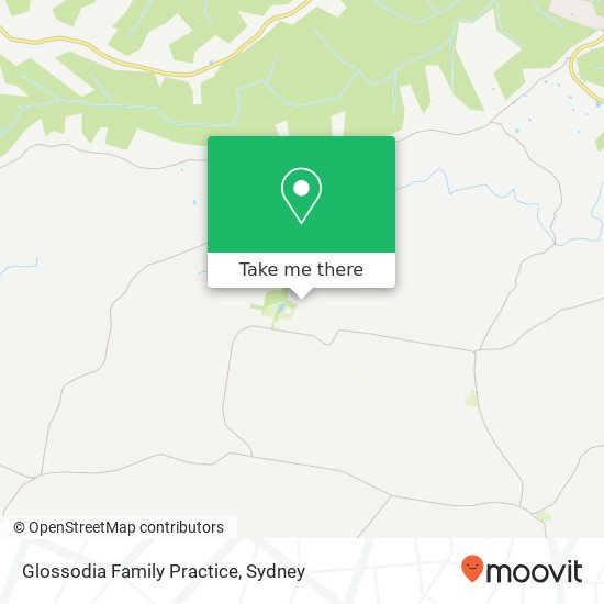 Mapa Glossodia Family Practice