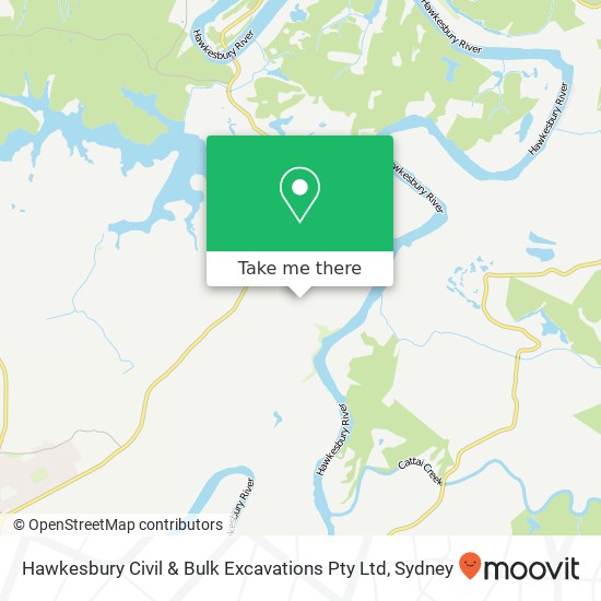 Mapa Hawkesbury Civil & Bulk Excavations Pty Ltd