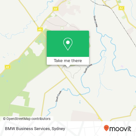 BMW Business Services map